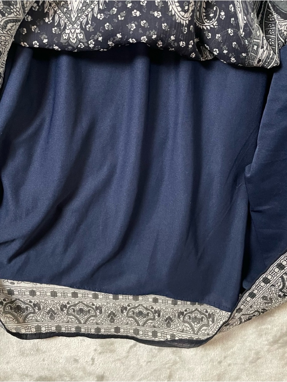 Paisley Boho Kaftan Maxi Dress – Size 2X ✨ - Picture 8 of 10